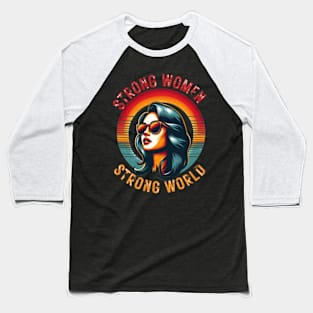 strong woman strong wold Baseball T-Shirt